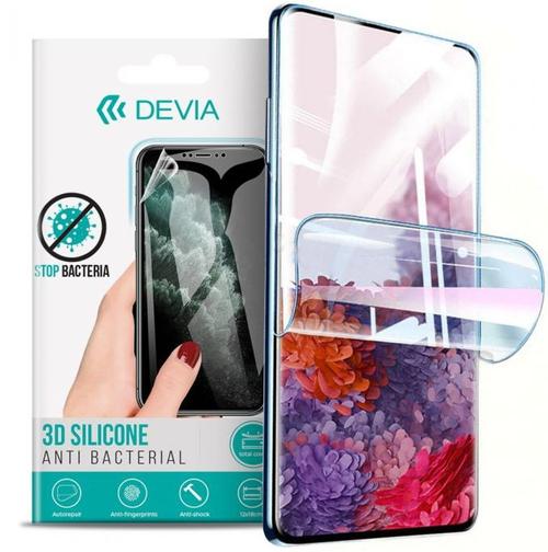 Folie Silicon Devia Silicon Antibacterian pentru Google Pixel 6a (Transparent) - 0 | YEO