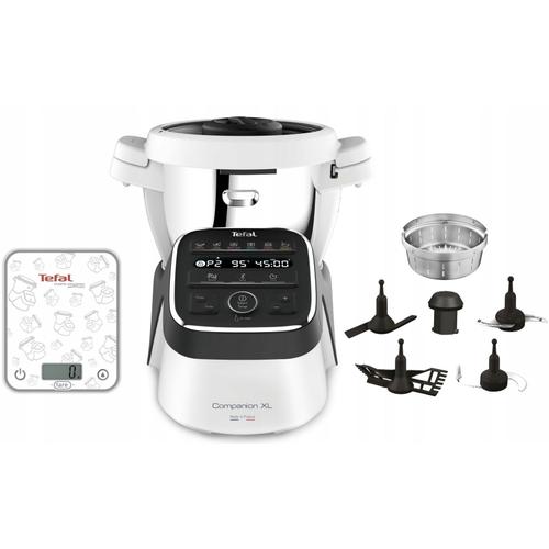 Robot de bucatarie Tefal Companion XL FE80B837, 1550 W, 12 programe automate, 6 accesorii incluse, 3L Robot de bucatarie Tefal Companion XL FE80B837, 1550 W, 12 programe automate, 6 accesorii incluse, 3L