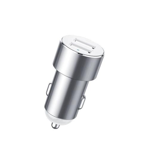 Incarcator Auto Baseus, Lighter Socket, Splitter, 2xUSB, 3.1A, 100W, Alb