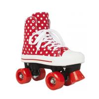Role Rookie Canvas High Polka Dots, 40.5, Rosu Alb