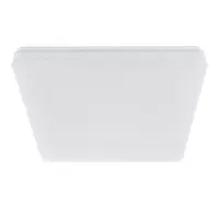 Plafoniera inteligenta LED RGB Tellur, Control vocal, 24W, Wi-Fi, 33 cm, Forma patrata