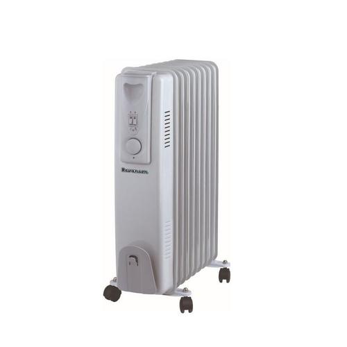 Calorifer electric cu ulei Ravanson OH-09, 2000 W, 9 elementi, Gri