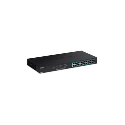 Switch 24 porturi Gigabit PoE 370W - TRENDnet TPE-TG240G