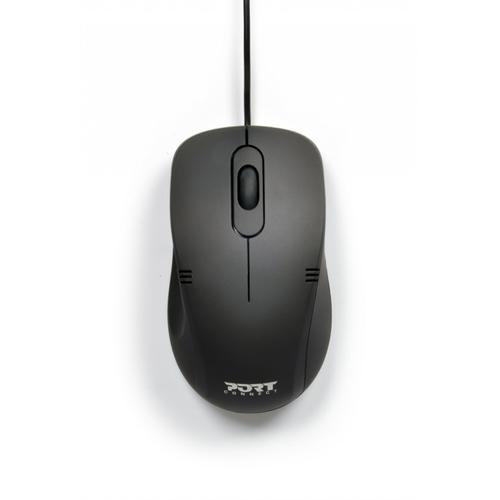Mouse Optic Port Designs OFFICE BUDGET PRO USB , 3 butoane, 1000DPI, Negru