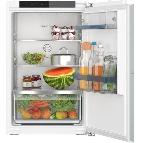 Frigider cu o usa incorporabil BOSCH kir21vfe0 , 136l, ecoairflow, iluminare led, clasa e, h 87cm