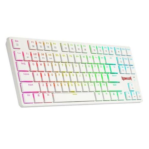 Tastatura Gaming Mecanica Redragon Anubis RGB, USB, Iluminare RGB (Alb)