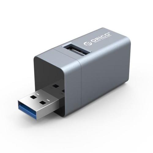 HUB USB Orico MINI-U32L 3 x USB, Gri - 0 | YEO