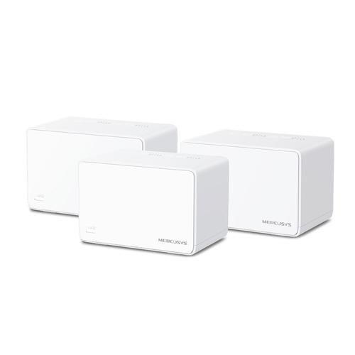 Sistem Mesh Wi-Fi Mercusys Halo H80X(3-pack), AX3000, Wi-Fi 6, Dual Band Gigabit, Acoperire pentru întreaga casă, Seamless Roaming, Control Parental - 0 | YEO