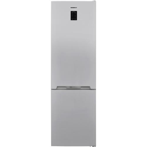 Combina frigorifica Heinner HCNF-V366SE++, 366 l, No Frost, Clasa E, Display, Control electronic, Iluminare LED, Alarma usa deschisa, H 201 cm, Argintiu - 0 | YEO
