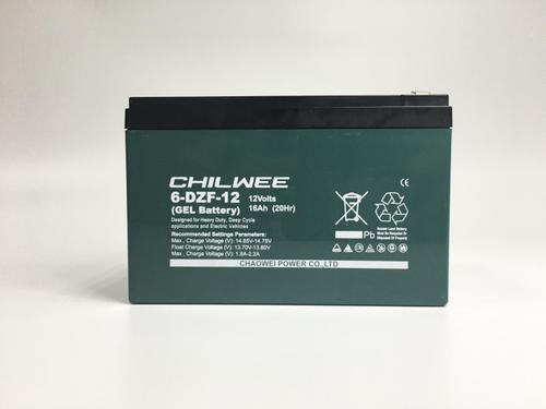 Acumulator 12V 12Ah VRLA  deep cycle GEL, seria DZF, Chilwee 6-DZF-12, fara intretinere, pot fi utilizati intr-o multitudine de aplicatii: Moped, Scutere cu motor electric pentru copii, Vehicule electrice mici, Iluminat de urgenta, Jucarii electrice, Apl