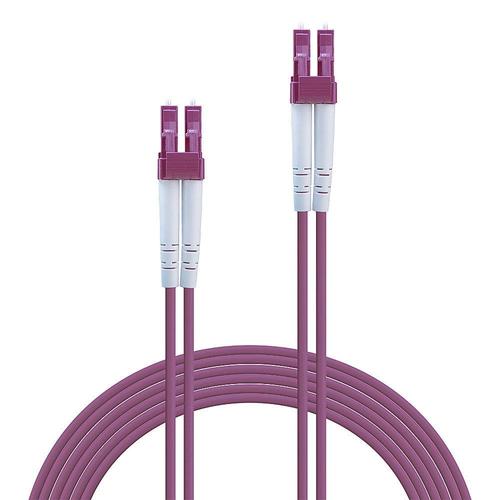 Cablu Fibra Optica Lindy LY-46343, LC/LC OM4, 2 x LC Male to 2 x LC Male, 5m