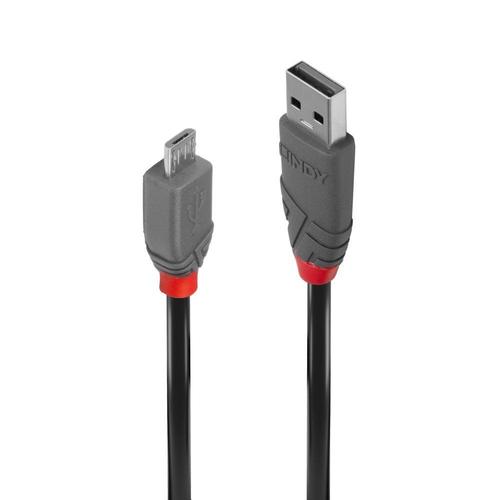 Cablu de date Lindy LY-36731, 0.5m, USB 2.0 Type A - MicroUSB