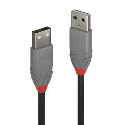 Cablu de date Lindy LY-36691, 0.5m, USB 2.0 Type A