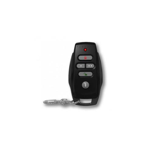 Telecomanda cu comunicație bidirecționala Paradox REM25, care permite armarea/dezarmarea în siguranta a sistemului Paradox pentru a primi notificari instant ale acțiunilor