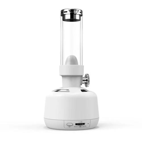Boxa wireless portabila cu aromaterapie Bluedio FS Alb, Iluminare, Bluetooth 5, Slot memorie, Microfon incorporat, Aplicatie Boxa wireless portabila cu aromaterapie Bluedio FS Alb, Iluminare, Bluetooth 5, Slot memorie, Microfon incorporat, Aplicatie