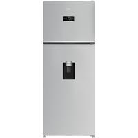 Frigider cu doua usi Beko B5RDNE504LDM, 477 l, HarvestFresh™, AeroFlow™, Everfresh+®, No Frost, Slim tank water dispenser, Display, Clasa E H 186,5 cm, Glossy Grey