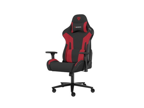Scaun gaming GENESIS Nitro 720, reglabil (Negru/Rosu)