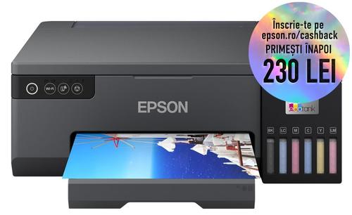 Imprimanta Epson L8050, InkJet CISS, A4, Wireless (Negru)