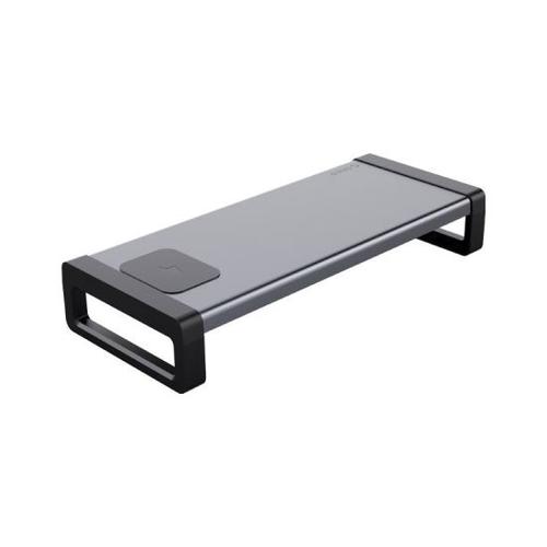 Stand monitor Orico HSQ-02W, 15W, structura din aluminiu si ABS (Gri)
