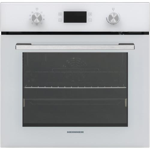 Cuptor incorporabil Heinner HBO-V659GCDRC-GWH, Electric, 69 l, Autocuratare catalitica, Timer digital, Display touch, Grill rapid, Iluminare, Blocare display (Alb)