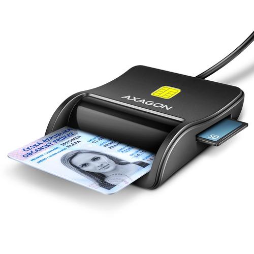 Cititor SIM Axagon Smart Card PocketReader, CRE-SM3SD, USB 2.0 Cititor SIM Axagon Smart Card PocketReader, CRE-SM3SD, USB 2.0