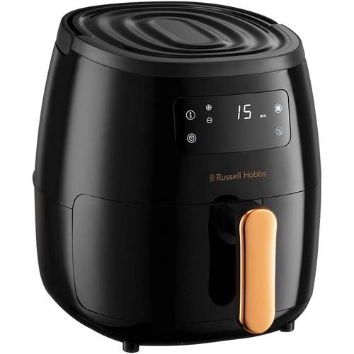 Friteuza cu aer cald Russell Hobbs SatisFry Large 26510-56, 1650 W, 5 L, 7 programe, Timer, Touchscreen (Negru)