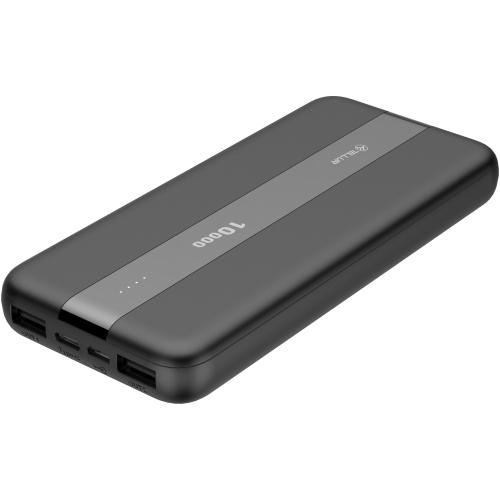 Baterie externa Tellur PBC103, 10000mAh, 2xUSB+Type-C+MicroUSB (Negru)