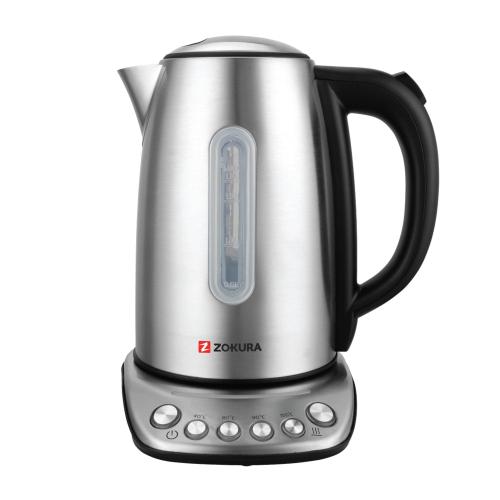 Fierbator electric Zokura Z1246, 1.7 L, 2200 W, 4 Trepte de temperatura (Argintiu) Fierbator electric Zokura Z1246, 1.7 L, 2200 W, 4 Trepte de temperatura (Argintiu)