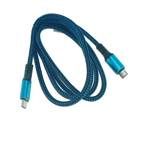 Cablu de date Lanberg 43674, USB-C v.4.0, tata-tata, 1.2m,  PD 100W, 5K@60HZ, 40Gbps