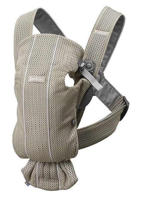 Ham anatomic BabyBjorn Mini, Pozitii multiple de purtare, 0-11 kg, 0-1 an (Maro) - 0 | YEO