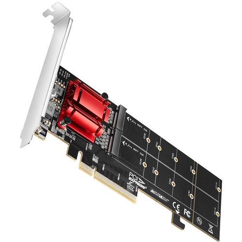 Adaptor AXAGON PCEM2-ND 1x PCI-E Male - 2x M.2 PCI-E SSD Adaptor AXAGON PCEM2-ND 1x PCI-E Male - 2x M.2 PCI-E SSD