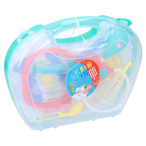 Set Doctor Eddy Toys 13, piese, Turcoaz