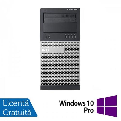 Calculator Sistem PC Refurbished DELL Optiplex 9020 Tower, Intel Core i5-4570 3.20GHz, 8GB DDR3, 240GB SSD + Windows 10 Pro