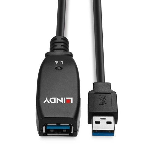 Cablu prelungitor USB Lindy LY-43322, 15m, USB 3.0 Cablu prelungitor USB Lindy LY-43322, 15m, USB 3.0