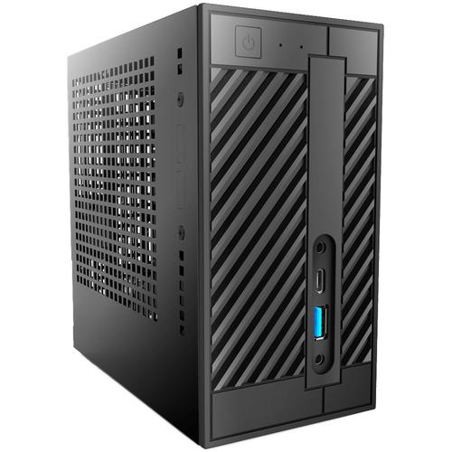 Mini PC Barebone ASRock DeskMini 310 (Socket Intel 1151, fara memorie RAM, fara stocare, M.2 SSD, HDD 2.5 inch, HDMI, DisplayPort, Negru)