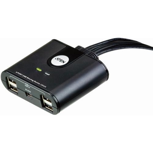 Dispozitiv de partajare periferica, ATEN, US424AT, 4 Porturi USB