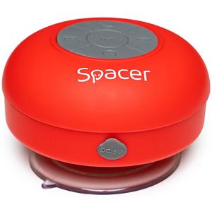 Boxa Portabila Spacer Ducky, 3W, Bluetooth, Microfon (Rosu)