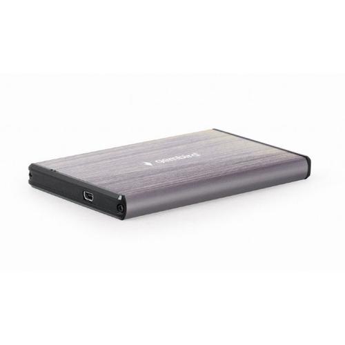 Rack extern, Gembird, Carcasa 2,5inch, Aluminiu, Gri