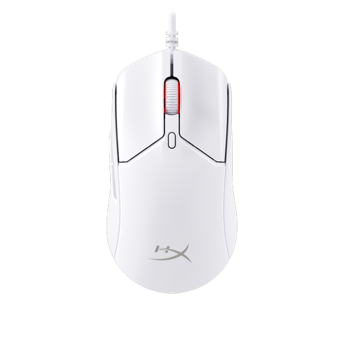 Mouse gaming cu fir HyperX Pulsefire Haste 2, 26.000 DPI (Alb)