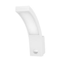 Aplica de grădină Adviti Piryt AD-OP-6109WLPMR4, 10W, LED SMD, senzor de mișcare și crepuscular, detectie 140°, 800lm, IP54, 4000K, Alb