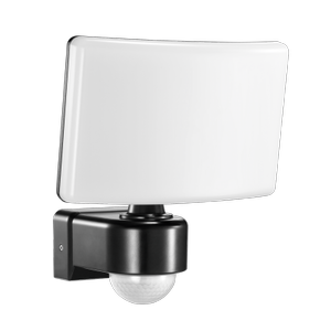 Proiector gradina/casa cu senzor miscare 30W 2200lm IP65 4000K, Negru