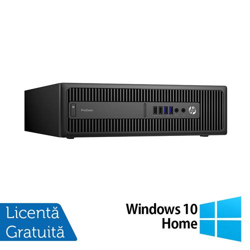 Calculator Sistem PC Refurbished HP ProDesk 600 G2 SFF, Intel Core i7-6700 3.40GHz, 8GB DDR4, 240GB SSD + Windows 10 Home