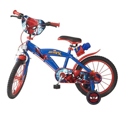 Bicicleta pentru copii Huffy  Spiderman, roti 14inch, Albastru