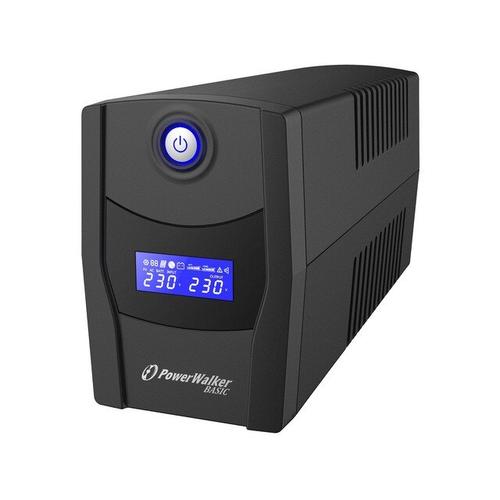 UPS Power-walker VI 800 STL FR, 480W/800VA, 230V, LCD, Negru