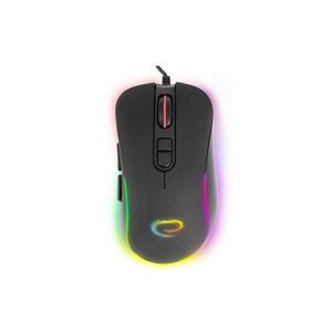 Mouse Gaming Esperanza MX303 HESPERIS, Iluminat, USB-C, 2400 DPI (Negru)