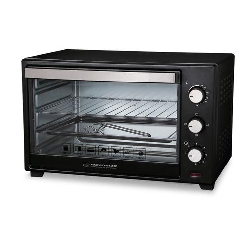 Cuptor electric Esperanza EKO008 PROSCIUTTO, 1600 W, 20 L, 0 - 250 C (Negru)