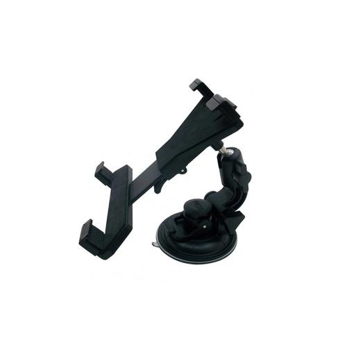 Suport auto Techly ajustabil cu ventuza, Negru Suport auto Techly ajustabil cu ventuza, Negru