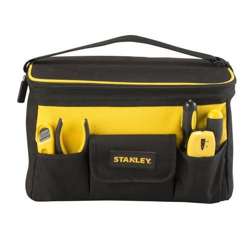 Geanta scule Stanley STST1-73615, Nylon, Cu fermoar, 32 x 21 x 24 cm, Negru/Galben