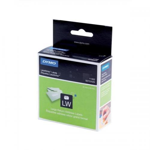 Etichete Dymo Originale 54 x 25mm, Alb, S0722520, DY11352
