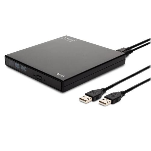 Unitate Optica, DVD Writer extern Savio AK-43, Slim, Negru